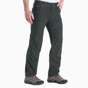 Kuhl Men’s The Law Pants Size 42x32 Carbon Gray Double Knee Gorpcore Outdoor EUC